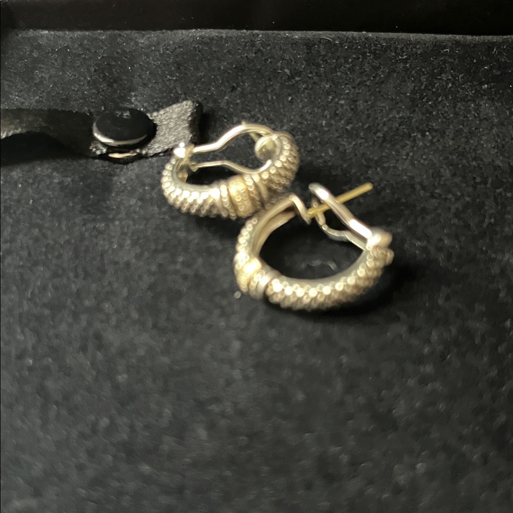 925 18k diamond Bracelet and Earring Set - Picture 10 of 10